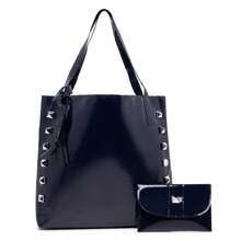 Women Shoulder Bags - 藏蓝色 - 查看 2