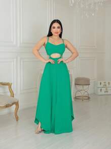 Women Dresses - 綠色 - 查看 1