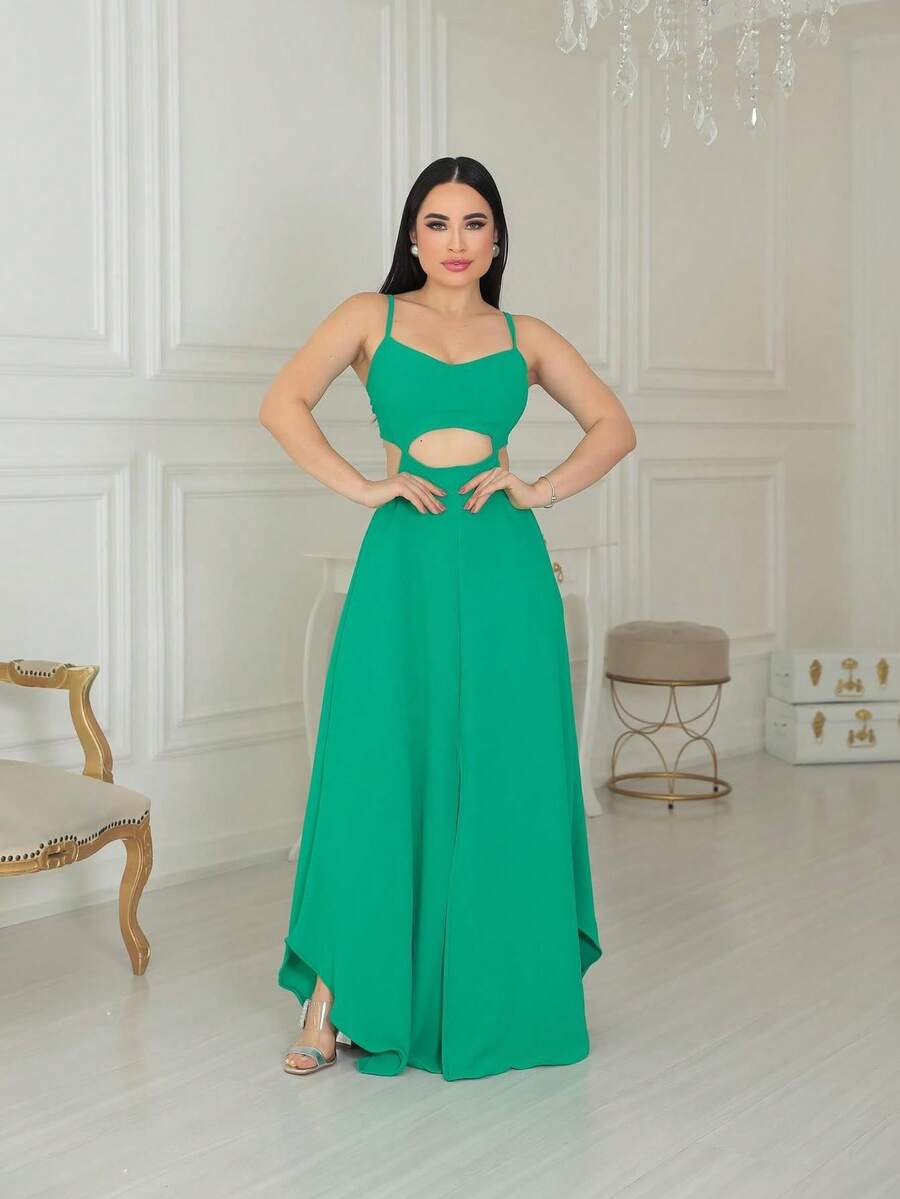 Women Dresses - 綠色 - 查看 1