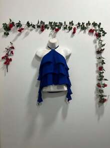 Women Tank Tops & Camis - azul real - Ver 1
