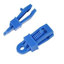 4pcs Outdoor Camping Canopy Clips, Sunshade & Windproof Tent Clamp With Reinforced Plastic Rope Buckle - Multicolor - View 4