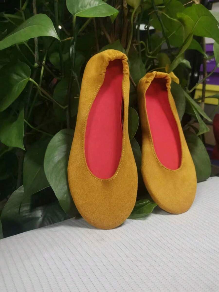 超市公寓家居拖鞋 - 黃色 - 查看 1