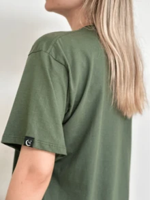 Camiseta Resiliência - Verde natal - Verde Escuro - Visão 4