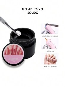 Pegamento Solido Para Uñas Press On Para Tips - transparente - Ver 2