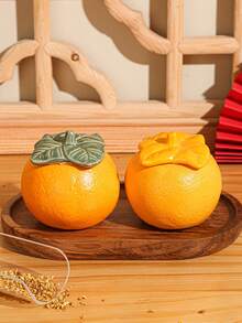 Creative Small Tea Caddy Sealed Canister With Lid, Pink - Multicolor - View 2