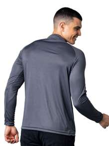 Men T-Shirts & Tanks - Dark Grey - View 4