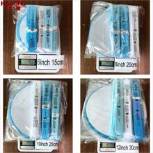 24入組白色紙燈籠蜂窩球扇形花派對套裝,適用於嬰兒淋浴、兒童生日、婚禮裝飾、背景牆、戶外聚會和diy工藝等。