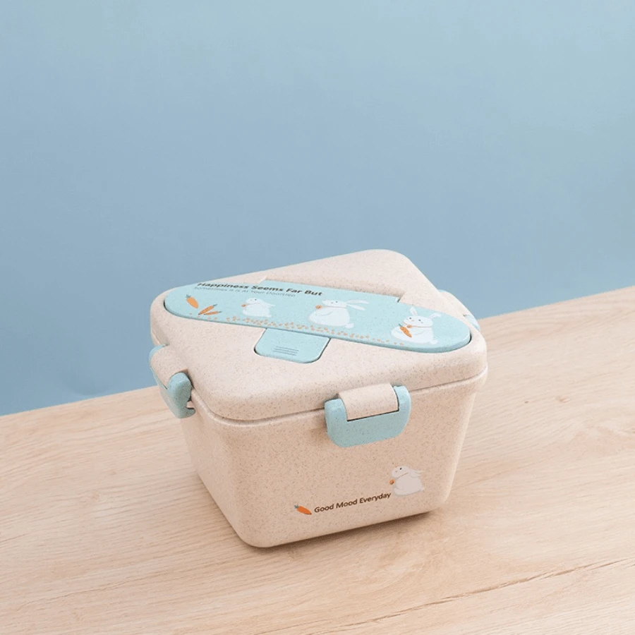 LUNCHBOX 500ML CON CUBIERTO - Azul - Ver 1