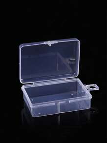 3pcs Mini Transparent Jewelry Storage Box - Clear - View 5