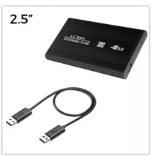 Case Hd Ssd Externo Ultra Slim Notebook Sata Usb 3.0 Pcs - Preto - Visão 3