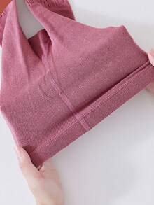 1對女童秋冬款粉色可愛時尚襪子(2-3歲)(3-8歲)(8-12歲)(12-16歲)