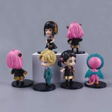 Figuras de acción, 6 unidades/juego, dibujos animados de Anya, Forger, Yor, Forger, Twilight