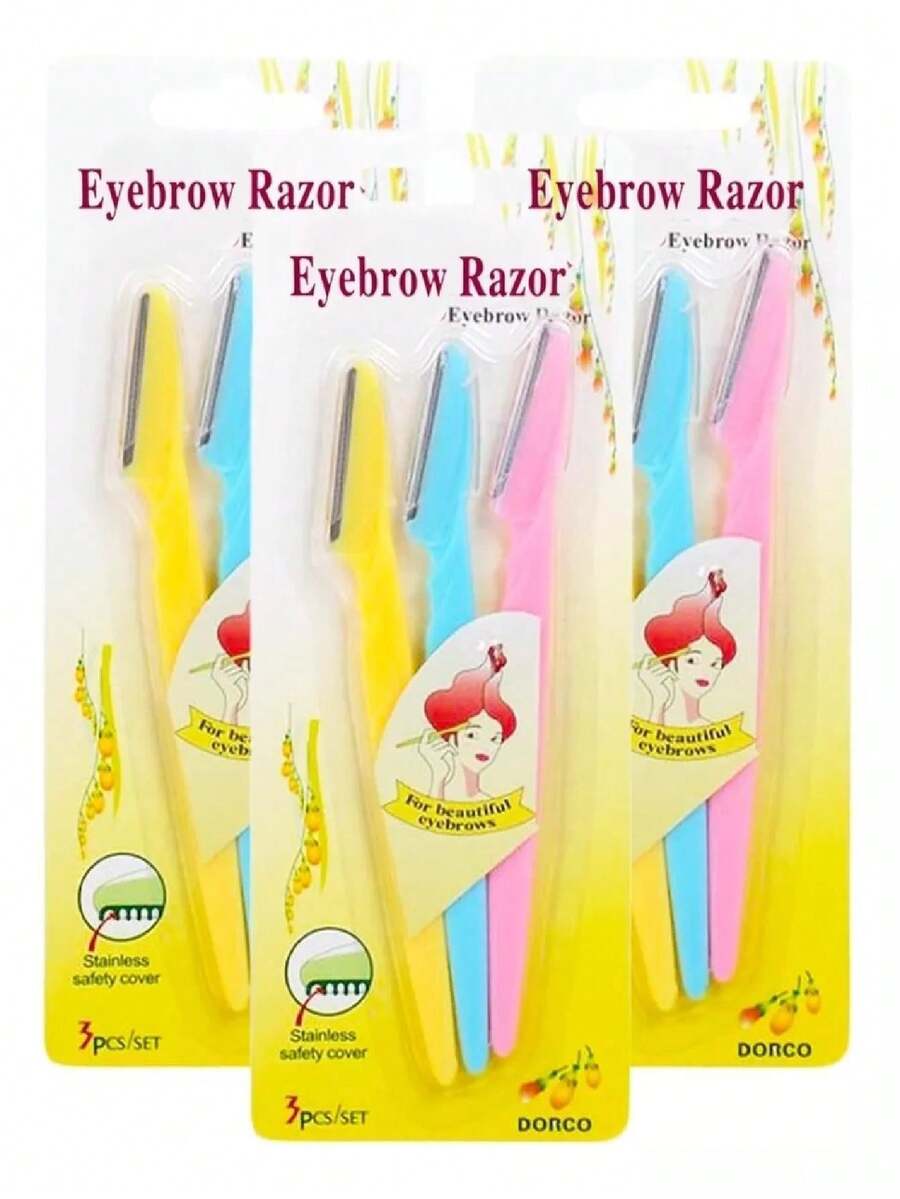 Perfilador Cejas Prosesional Set De 3 Paquetes con 3 piezas cada paquete - Birdie - Ver 1