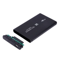 Case Hd Externo Slim Ssd Usb 2.0 Pc Notebook Xbox Ps3 Ps4 - Preto - Visão 3