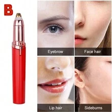 Depilador de vello facial electrónico recargable - Multicolor - Ver 7