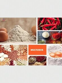 Juego de Tazas Medidoras Cocina Reposteria Pasteleria Postres - Multicolor - Ver 8