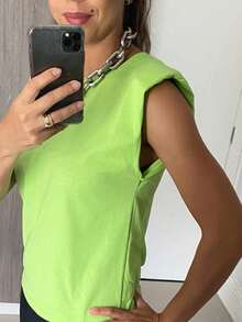 Women T-Shirts - Green - View 4