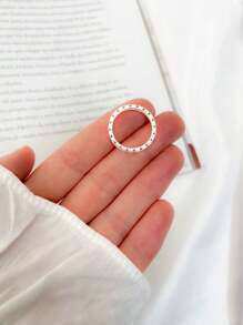 Fine Single Ring - 銀色 - 查看 2