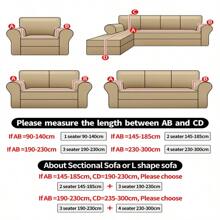 Milk Silk Simple Sofa Cover - Camel - View 8