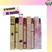 4 Pocket Perfumes, Perfume Set, Perfume For Women, Perfumes. - Multicolor - View 1