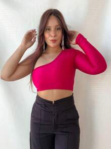Women Tops - Màu Hồng Tươi - Xem 2