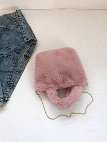 1只高容量冬季絨面手提袋,冬季新款絨面手提袋女士包,時尚高容量女士肩袋,柔軟絨面手提袋斜挎包,肩袋錢包女性提包,適用於女性秋冬季