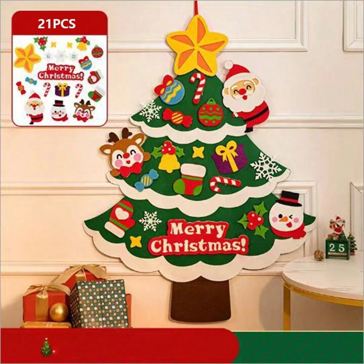 手作り クリスマス 飾り フエルト（かんたん手づくり！羊毛フェルトで 
