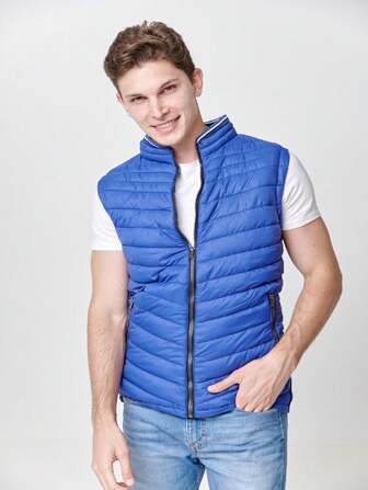 Chaleco Hombre Caballero Casual Sport Ligero Clasico Moda de