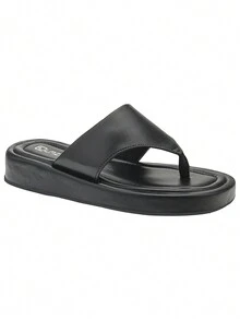 Women Flip-Flops - 黑色 - 查看 3