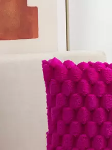 1 Miếng Phong cách Bohemian Hình vuông Vỏ gối Với Rùa Mẫu vỏ , Thích hợp Đối với Phòng khách , Phòng ngủ , Ngoài trời Sử dụng In Tất cả các mùa - Màu Hồng Tươi - Xem 6