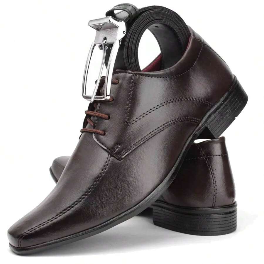 Dress Shoes - 咖啡棕 - 查看 1