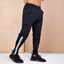 Men Pants - Black - View 1
