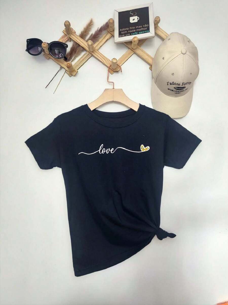 Women T-Shirts - màu đen - Xem 1