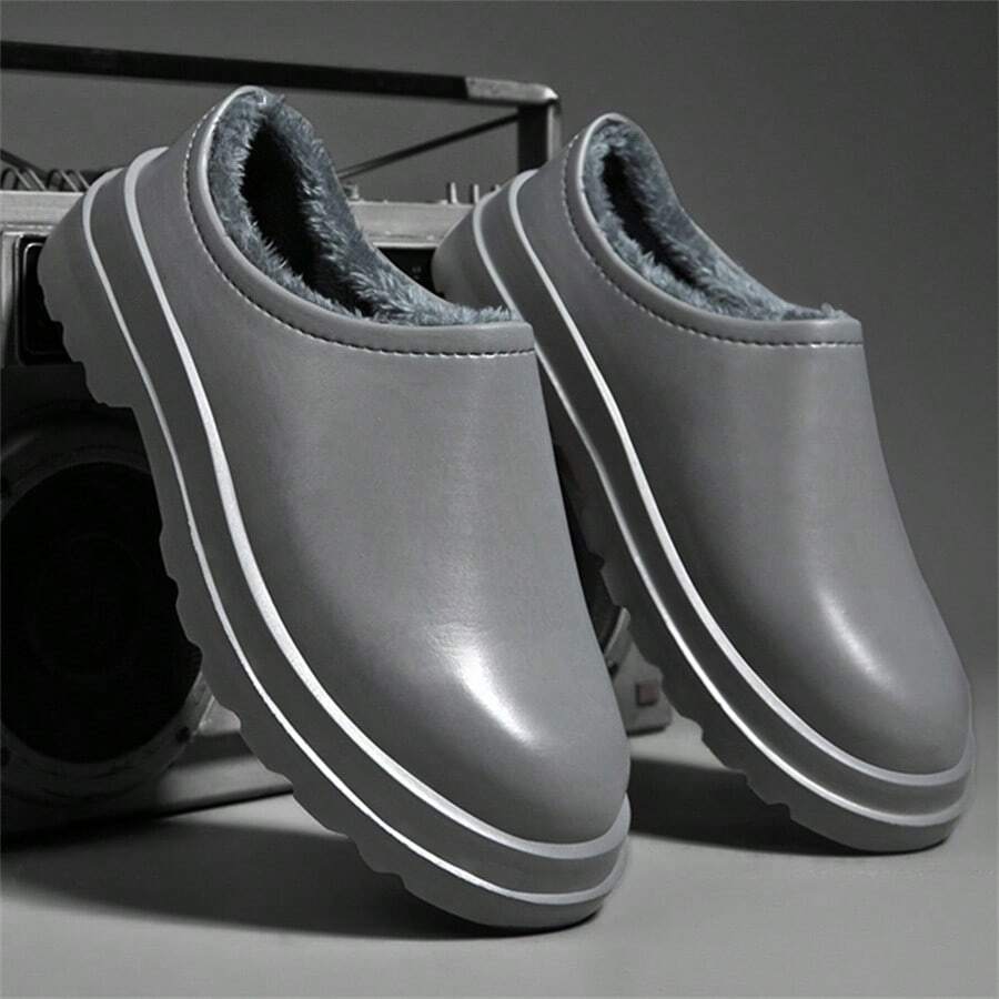 防滑,防水,防油,男士廚房餐廳鞋,黑色