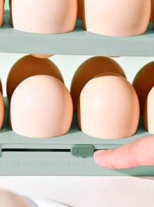 3 Capas/30 Rejillas Para Huevos Para Refrigerador, Huevera Para Refrigerador, Cajón Para Huevos Para Refrigerador, Caja De Almacenamiento De Huevos Frescos Para Nevera