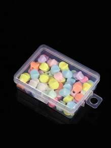 3pcs Mini Transparent Jewelry Storage Box - Clear - View 4