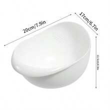 1 Miếng , Cơm Rửa Rổ thoát nước , Cơm Rửa Bộ lọc Rổ , Creative Cơm Rửa , Nhựa Cơm Đồ lọc , Vật dụng trong nhà Cơm Rửa Rổ , Đa chức năng Cơm Rửa lòng chảo , Phòng bếp chất liệu , Dụng cụ nhà bếp - Hồng - Xem 9