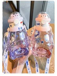 Vaso para agua de figuras Inf Kawaii para Agua - Morado Violeta - Ver 5