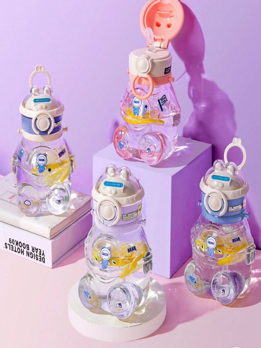 Vaso para agua de figuras Inf Kawaii para Agua - Morado Violeta - Ver 1