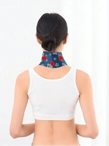 1pc Self-heating Steam Neck Pad, Heat Patch - Navy Blue - View 5