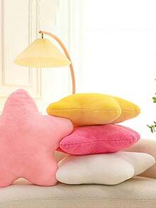 1 件星空形狀枕頭,太陽、星星、月亮、雲彩設計,送給她的禮物,家居裝飾 - 星星 - 查看 4