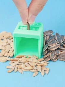 1pc Sunflower Seed Sheller Tool - Green - View 1