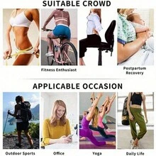 Cao su Không giới tính Thể thao Mồ hôi Eo Thắt lưng , Nén Thắt lưng , Yoga , Tắm hơi , Khỏe mạnh , Áo Shapewear Huấn luyện viên vòng eo Áo nịt ngực - Màu vàng - Xem 4