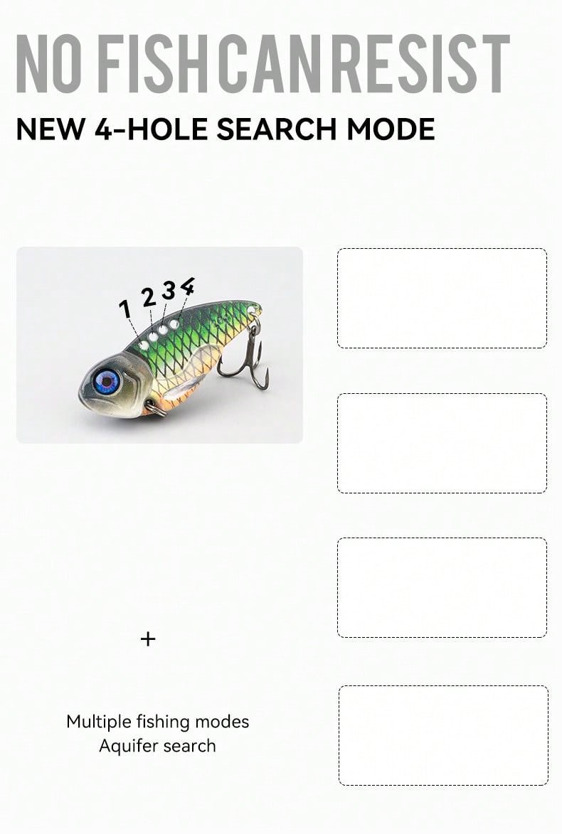 15g Blue Back Yellow Belly Fishing Lure (hook Included) SHEIN USA