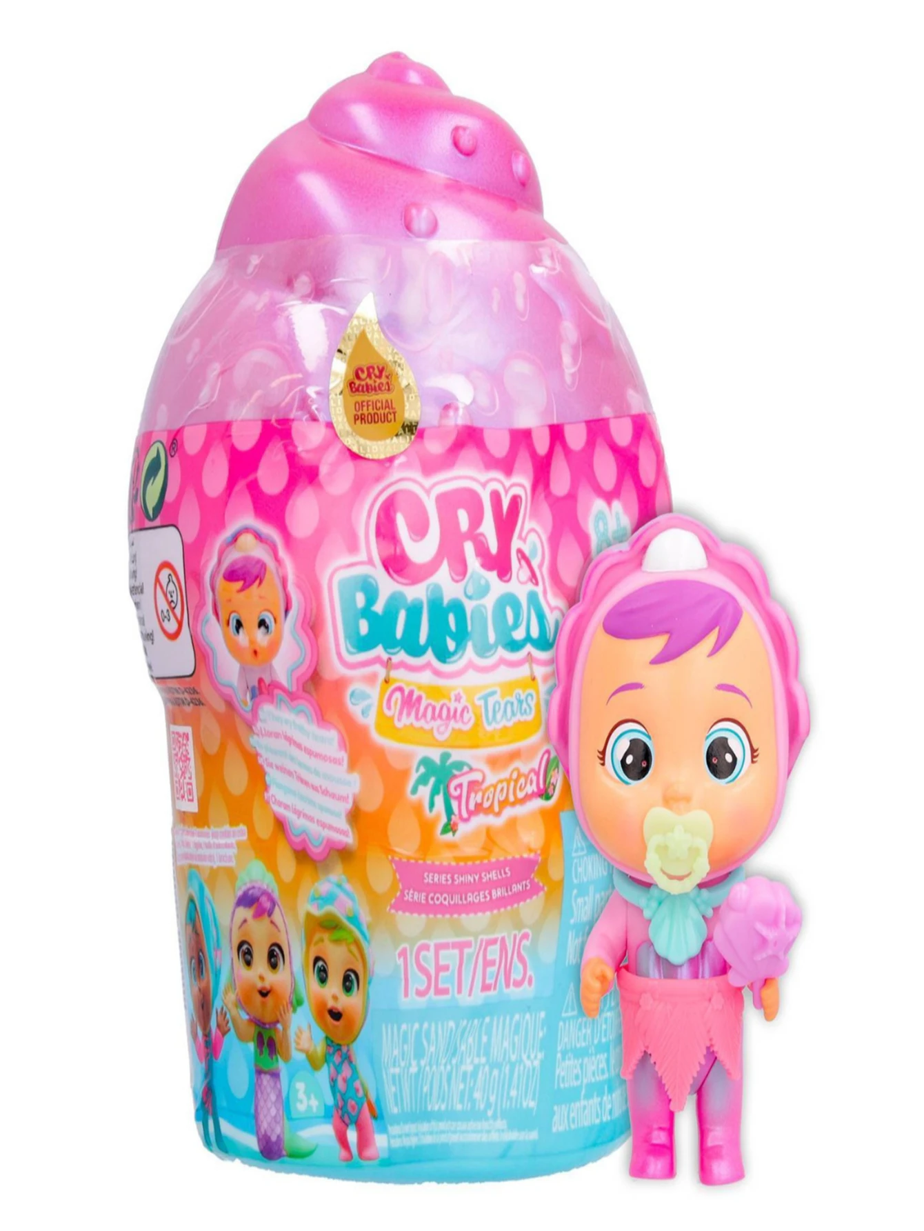 Cry Babies Magic Tears Tropical Shiny Shells | SHEIN Brasil