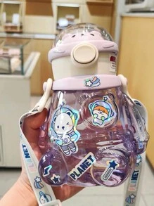 Vaso para agua de figuras Inf Kawaii para Agua - Morado Violeta - Ver 2