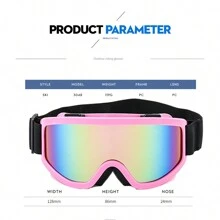 Lunettes De Moto Pour Hommes Et Femmes, Lunettes De Motocross, Lunettes De Vélo Tout-terrain, Lunettes D'équitation, Lunettes De Sports Motorisés, Lunettes Tout-terrain, Lunettes Mx, Lunettes De Ski Pour Le Ski, Le Snowboard, Le Cyclisme Tout-terrain Ou D'autres Sports De Plein Air, Uv400, Anti-rayures, Anti-poussière, Transparentes Pour Hommes, Femmes, Jeunes Enfants