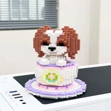 Hình dạng Mô-đun xây dựng Bộ , Thu nhỏ Phần nhỏ Đồ chơi trí lực Đối với Nhà  Đồ trang trí Và Quà sinh nhật - Lạc đà - Xem 2