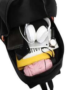 Men Functional Backpacks - Màu xanh lam - Xem 2