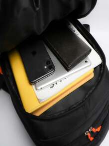 Men Functional Backpacks - Màu xanh lam - Xem 6